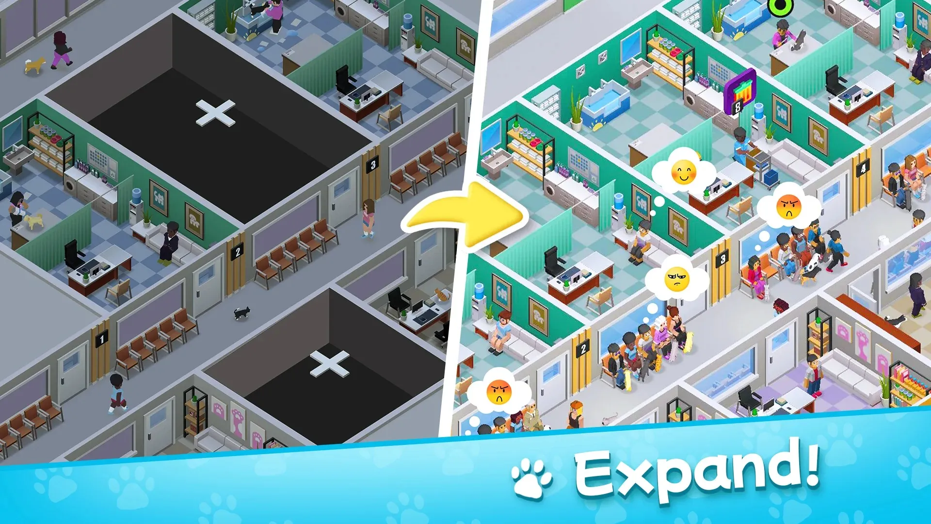 Petdise Tycoon - Idle Game [мод: без рекламы] Screenshot 3