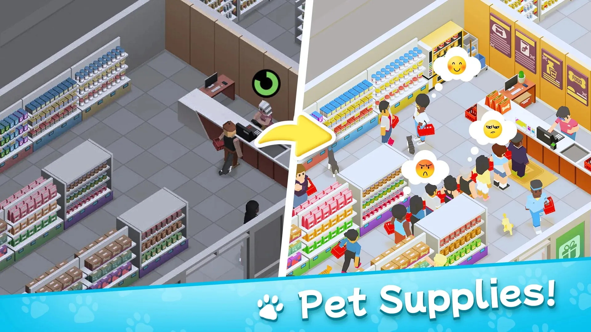 Petdise Tycoon - Idle Game [мод: без рекламы] Screenshot 5