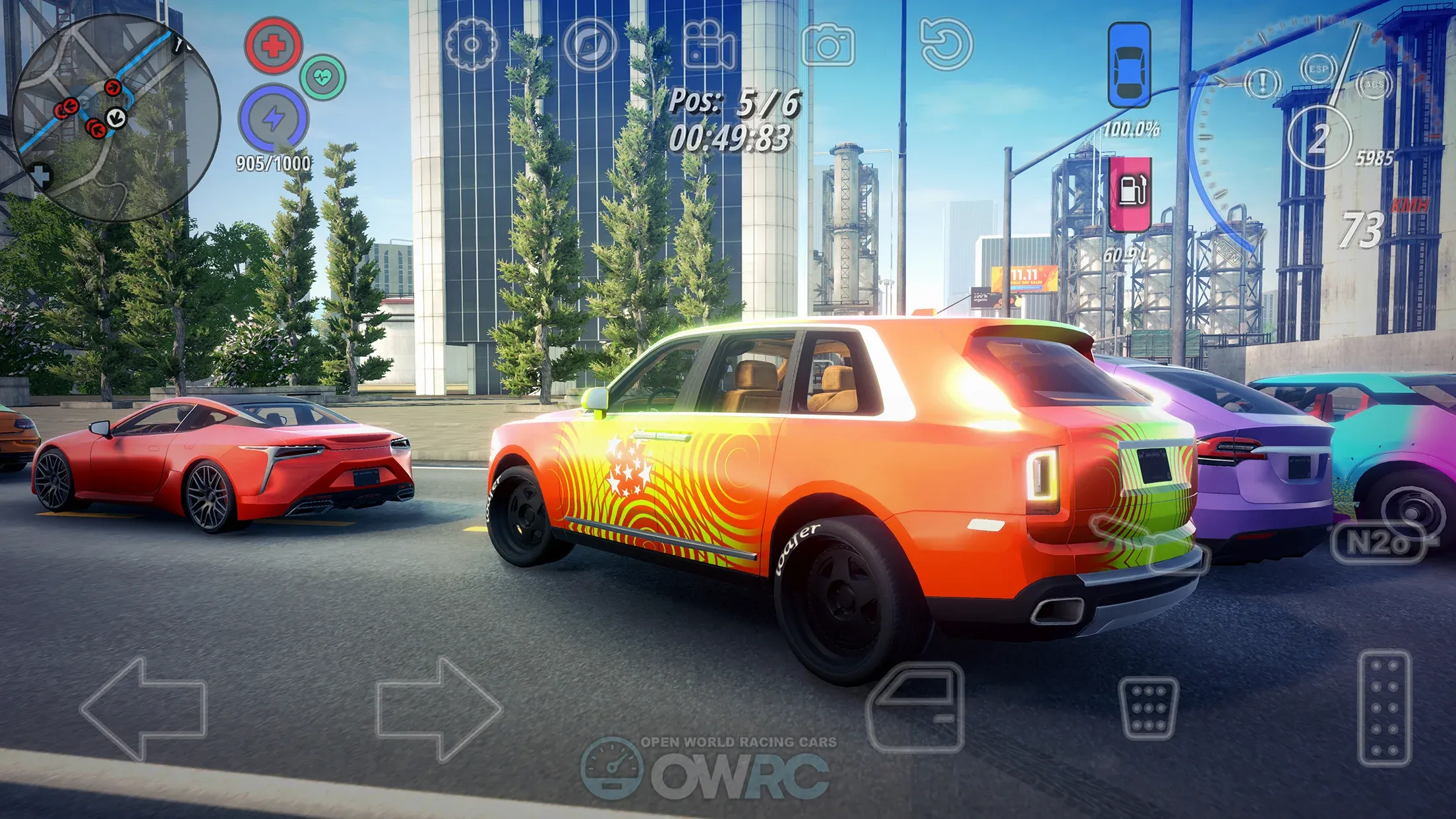 OWRC: Гонки с открытым миром v1.0286 APK Мод (Меню, Всё открыто, Без рекламы) Screenshot 5
