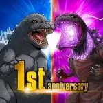 Скачать GODZILLA BATTLE LINE [мод: бесплатные покупки] на Андроид