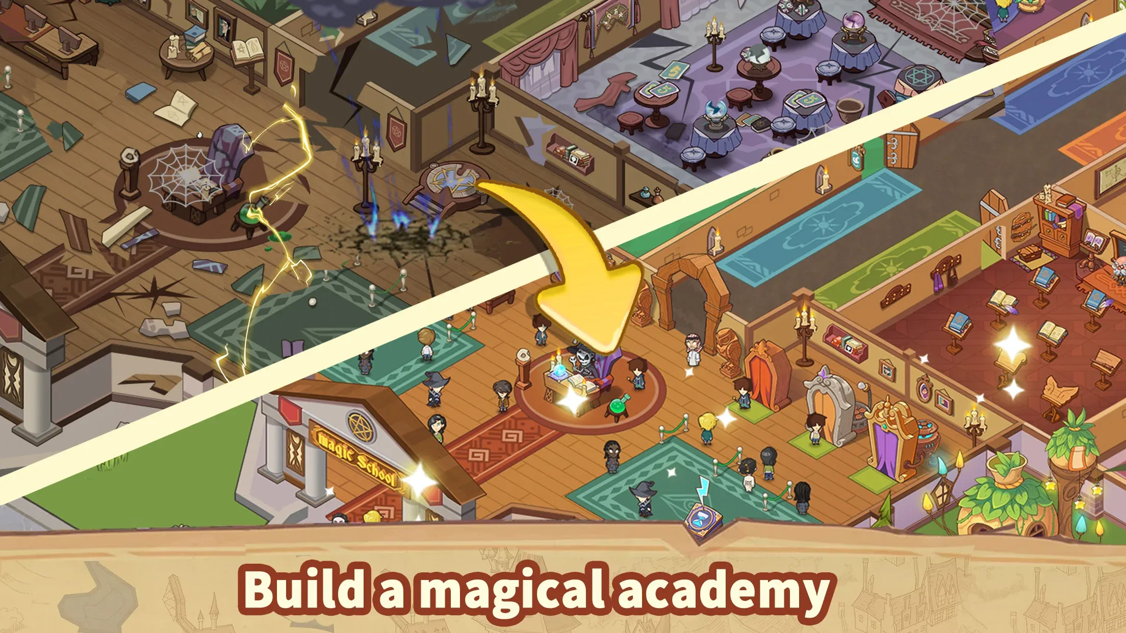 Магическая Школа v3.1.6 APK Мод (Много денег) Screenshot 2 Магическая Школа v3.1.6 APK Мод (Много денег) Screenshot 2