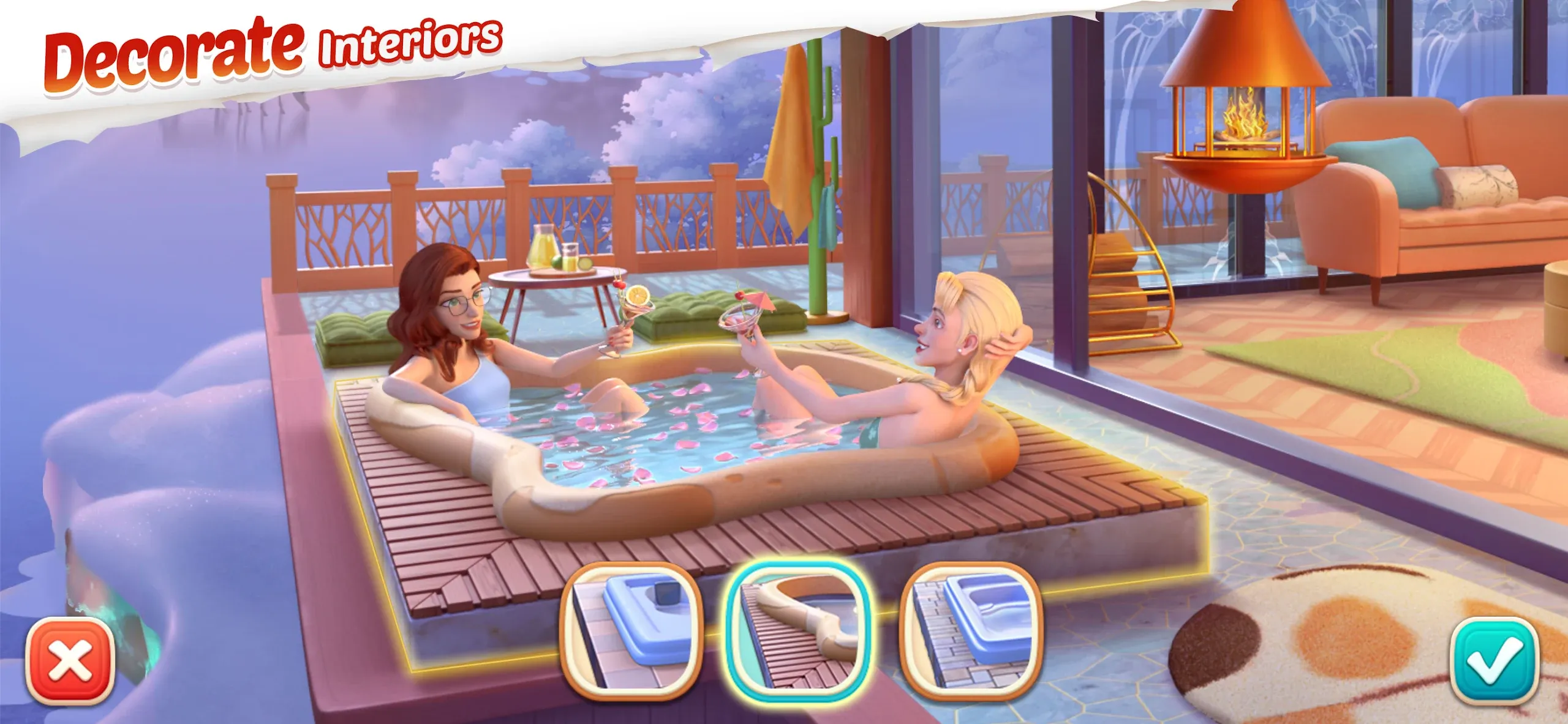 Garden Affairs v2.10000.105151644 APK Мод (Меню, Много денег, Множитель уровня) Screenshot 5