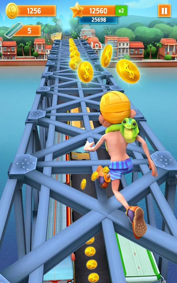 Bus Rush [мод: много денег] Screenshot 2