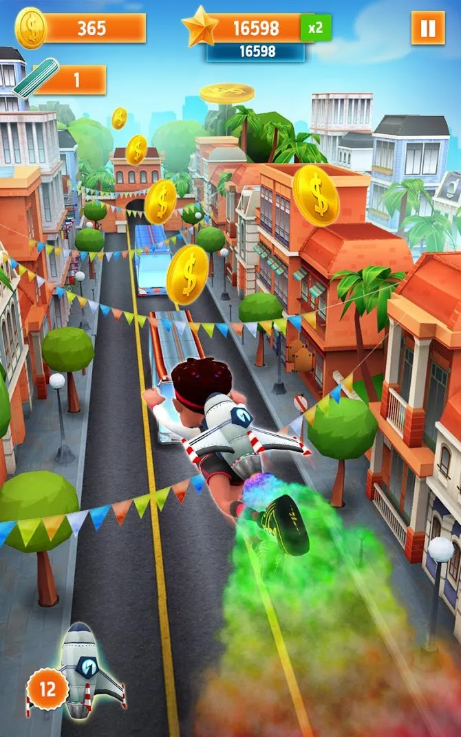 Bus Rush [мод: много денег] Screenshot 3