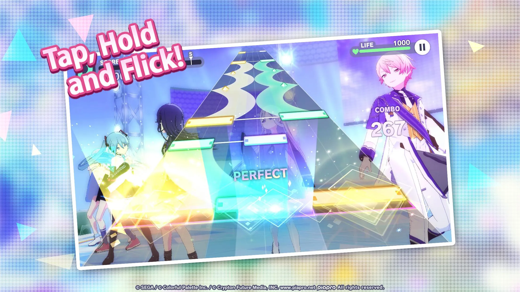 HATSUNE MIKU: COLORFUL STAGE! v5.2.0 APK Мод (Меню, Отличное исполнение, Режим бога) Screenshot 3