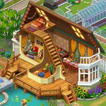 Скачать Merge Manor : Sunny House Мод (Меню, Много денег) на Андроид