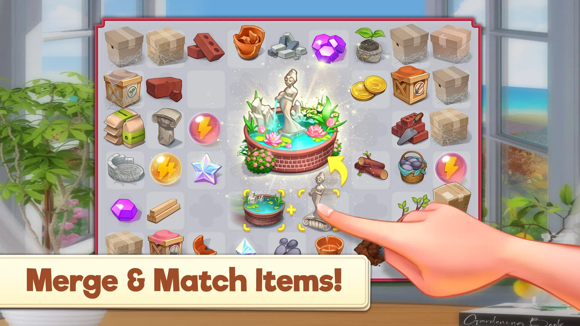 Merge Manor : Sunny House v1.3.57 APK Мод (Меню, Много денег) Screenshot 4 Merge Manor : Sunny House v1.3.57 APK Мод (Меню, Много денег) Screenshot 4
