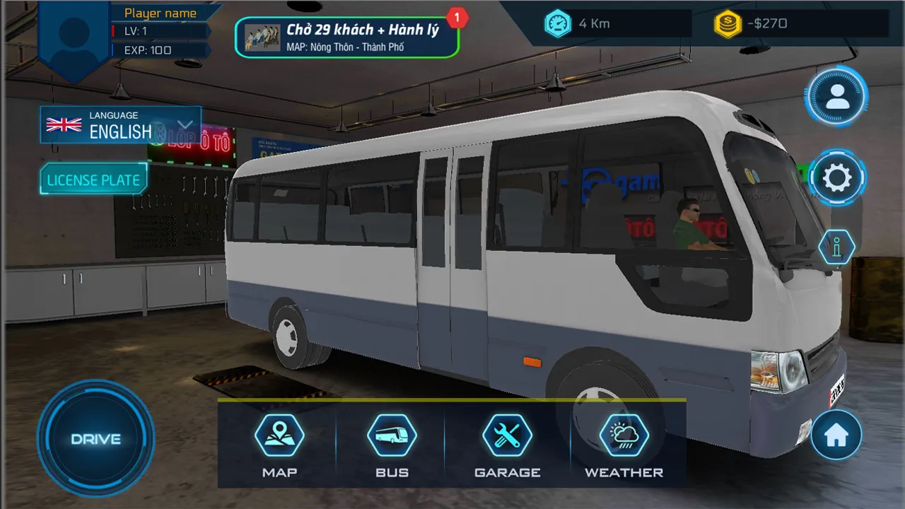 Minibus Simulator Vietnam v3.5.6 APK Мод (Полная версия) Screenshot 1