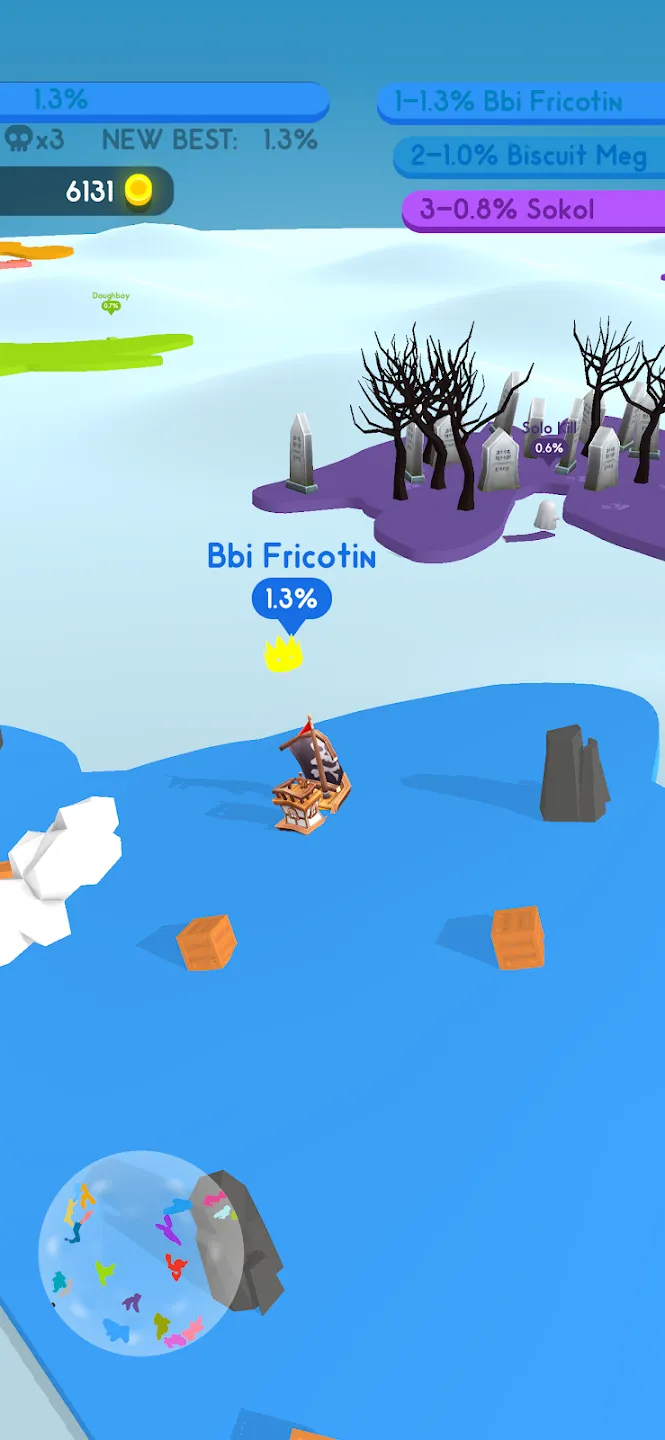 Paper.io 4 v1.20.3 APK Мод (Много денег) Screenshot 3
