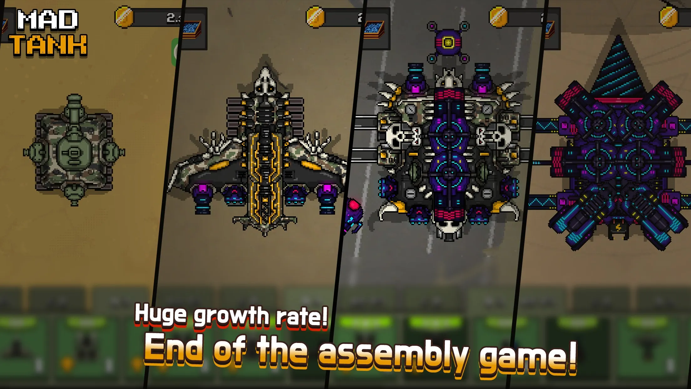 Mad Tank [мод: много денег] Screenshot 2