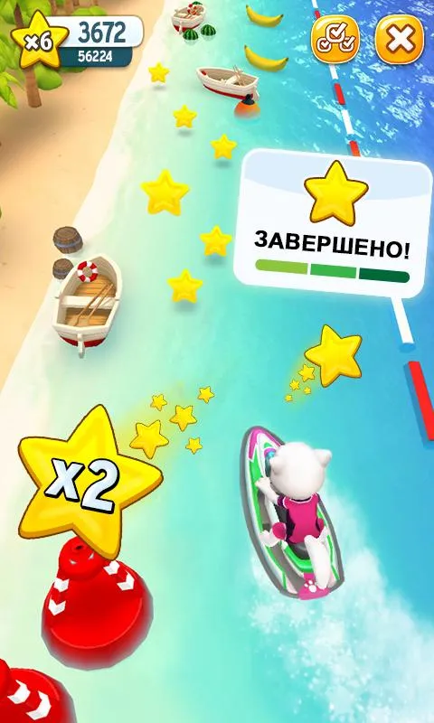 Аквабайк Говорящего Тома [мод: всё открыто + без рекламы] Screenshot 3