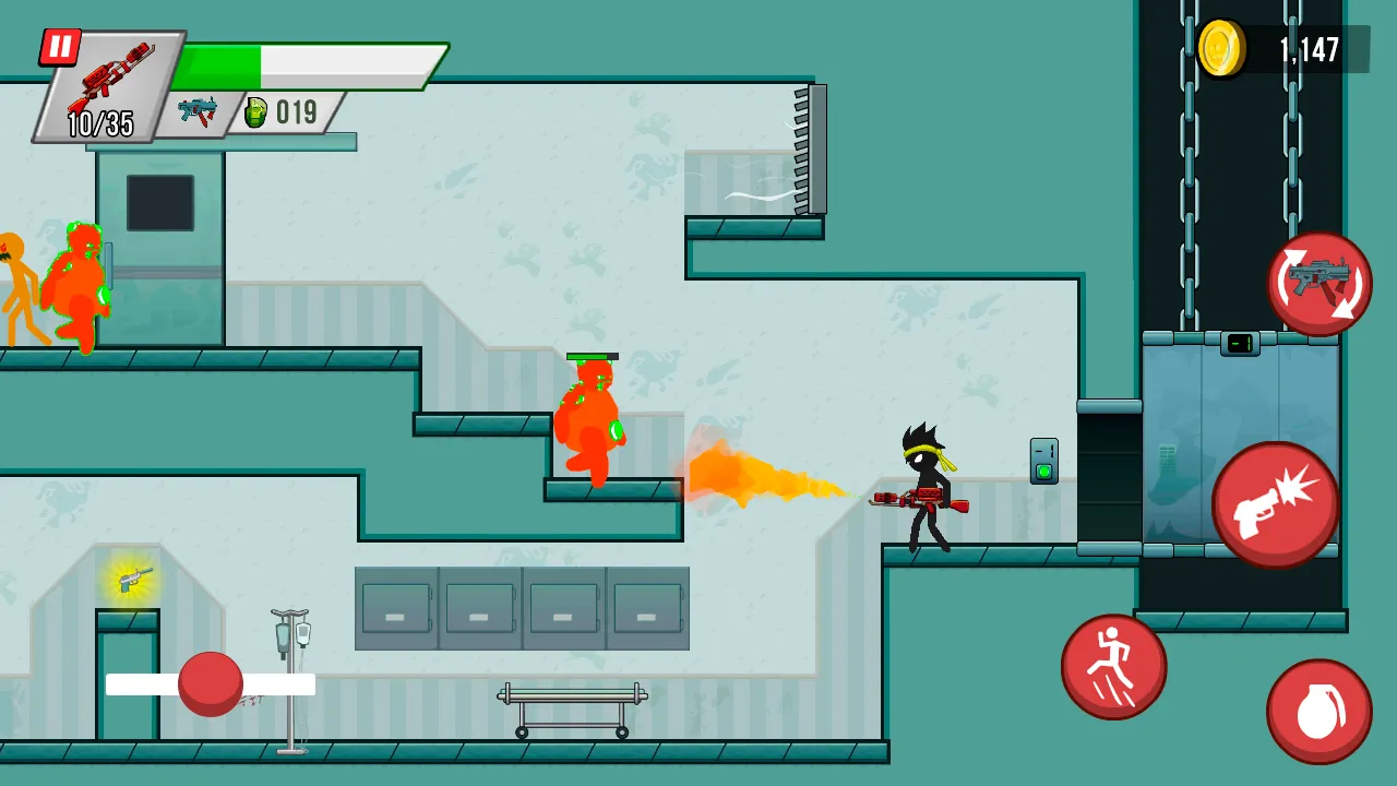 Stick vs Zombies v1.6.0 APK Мод (Меню, Режим бога, Много денег) Screenshot 5