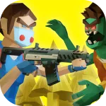 Скачать Two Guys & Zombies 3D: По сети Мод (Много денег) на Андроид