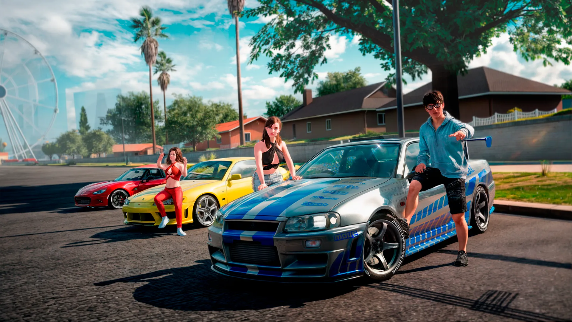 Drive Zone Online: Дрифт Тачки v1.10.0 APK Мод (Мега Меню, Скорость, Дрифт, Без рекламы) Screenshot 4