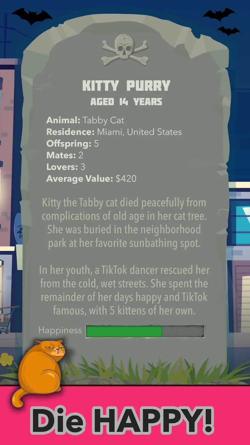 BitLife Cats - CatLife v1.8.5 APK Мод (Без рекламы) Screenshot 5