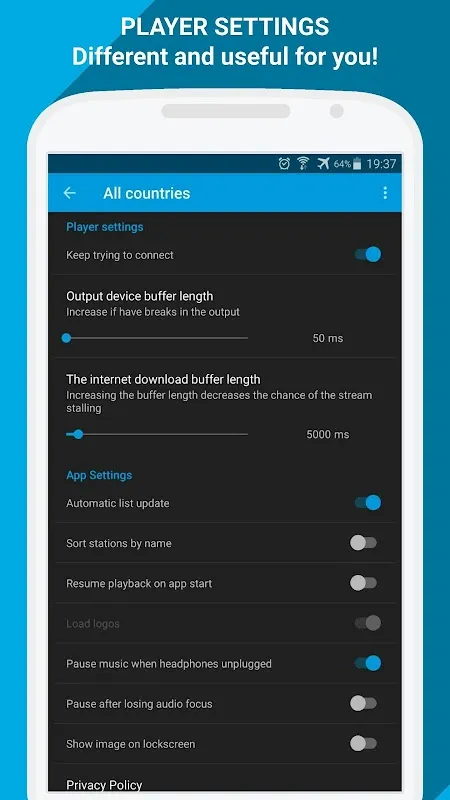 Радио онлайн - PCRADIO v2.8.0.11 APK Мод (Всё открыто, Premium) Screenshot 4