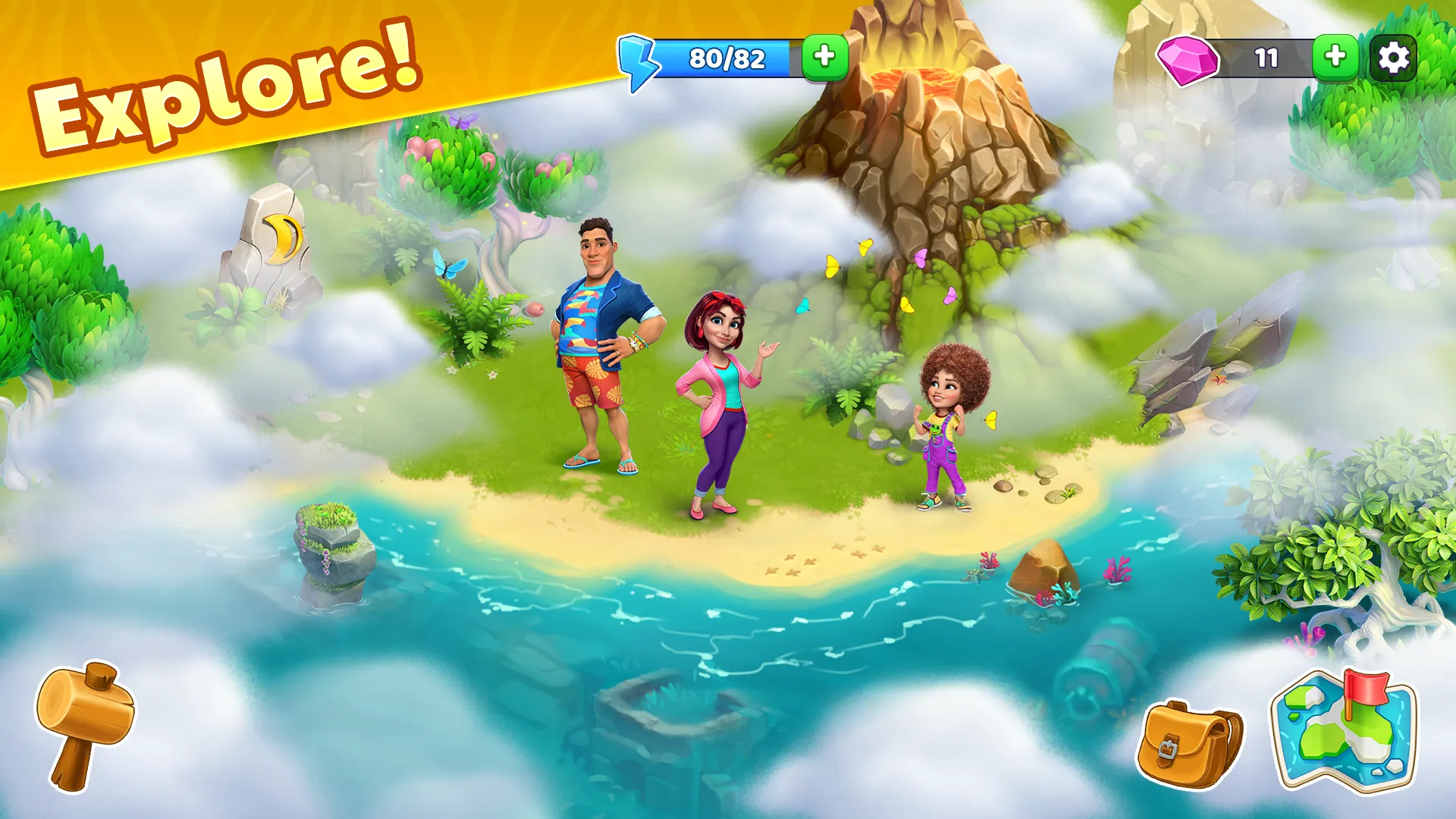 Bermuda Adventures: игра-ферма v1.19.0 APK Мод (Бесплатные покупки) Screenshot 4
