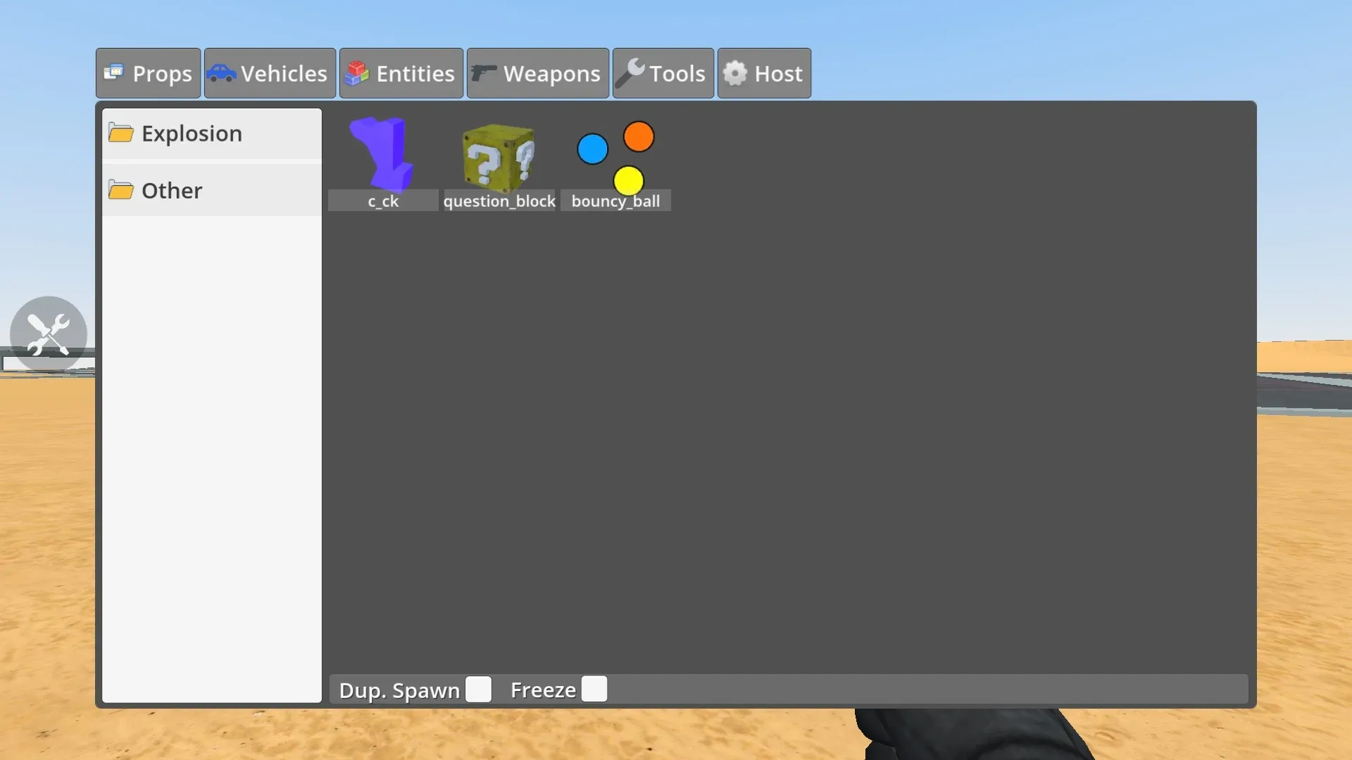 Hypper Sandbox v0.5.0.3 APK Мод (Мега Меню, 12+ функций) Screenshot 4