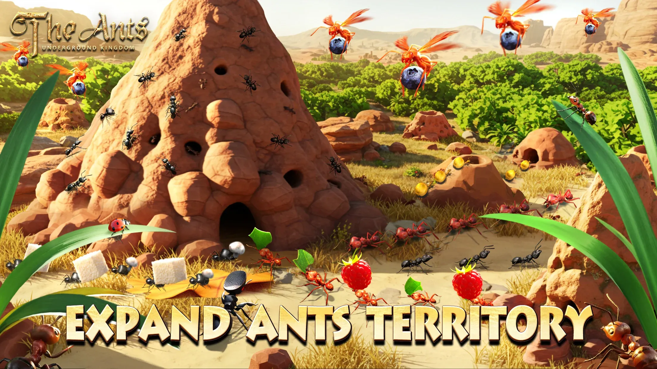 The Ants: Underground Kingdom v3.92.0 APK Мод (Меню, Скорость игры) Screenshot 2