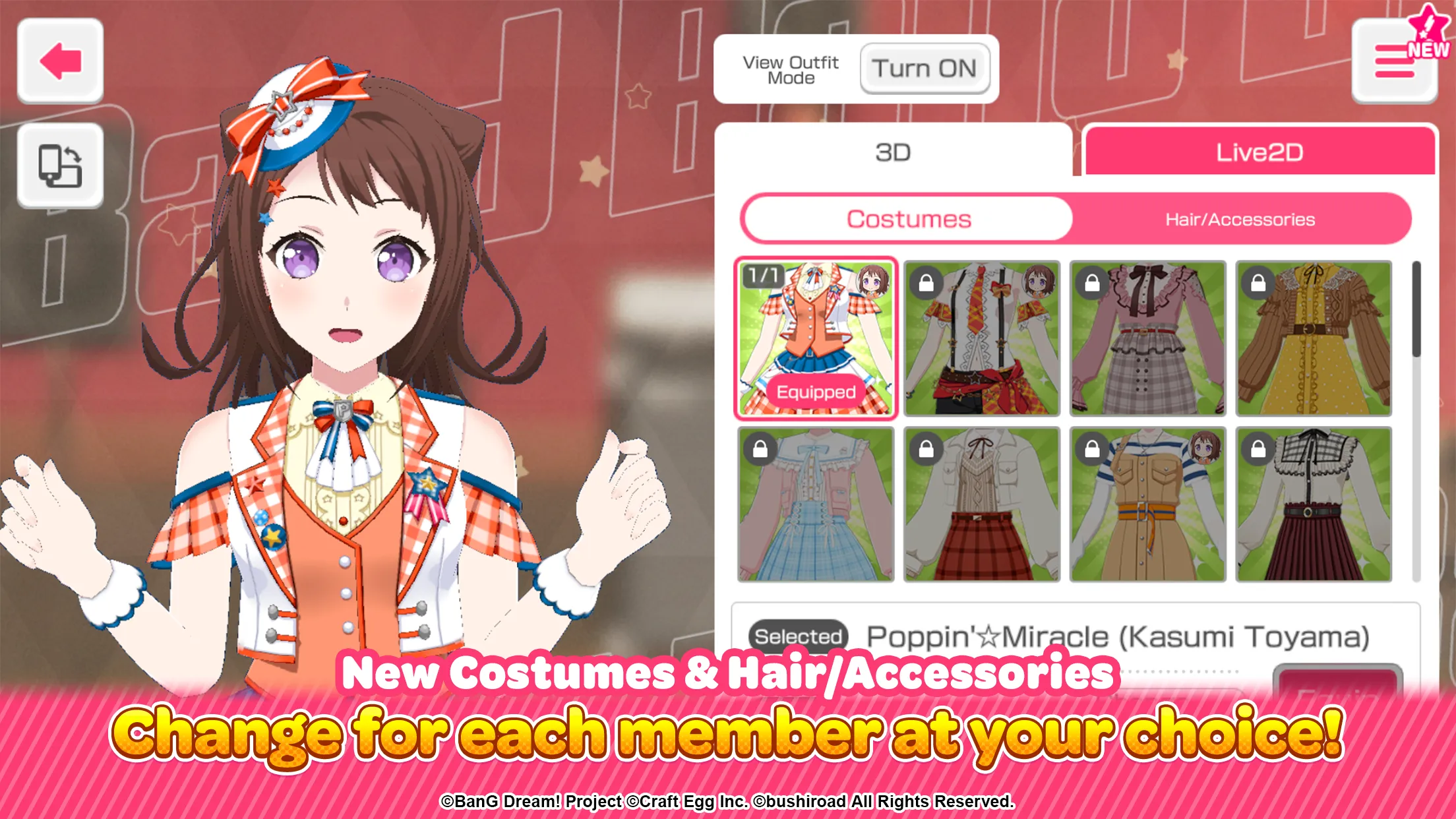 BanG Dream! Girls Band Party! v8.4.1 APK Мод (Меню, Идеальный танец) Screenshot 3 BanG Dream! Girls Band Party! v8.4.1 APK Мод (Меню, Идеальный танец) Screenshot 3