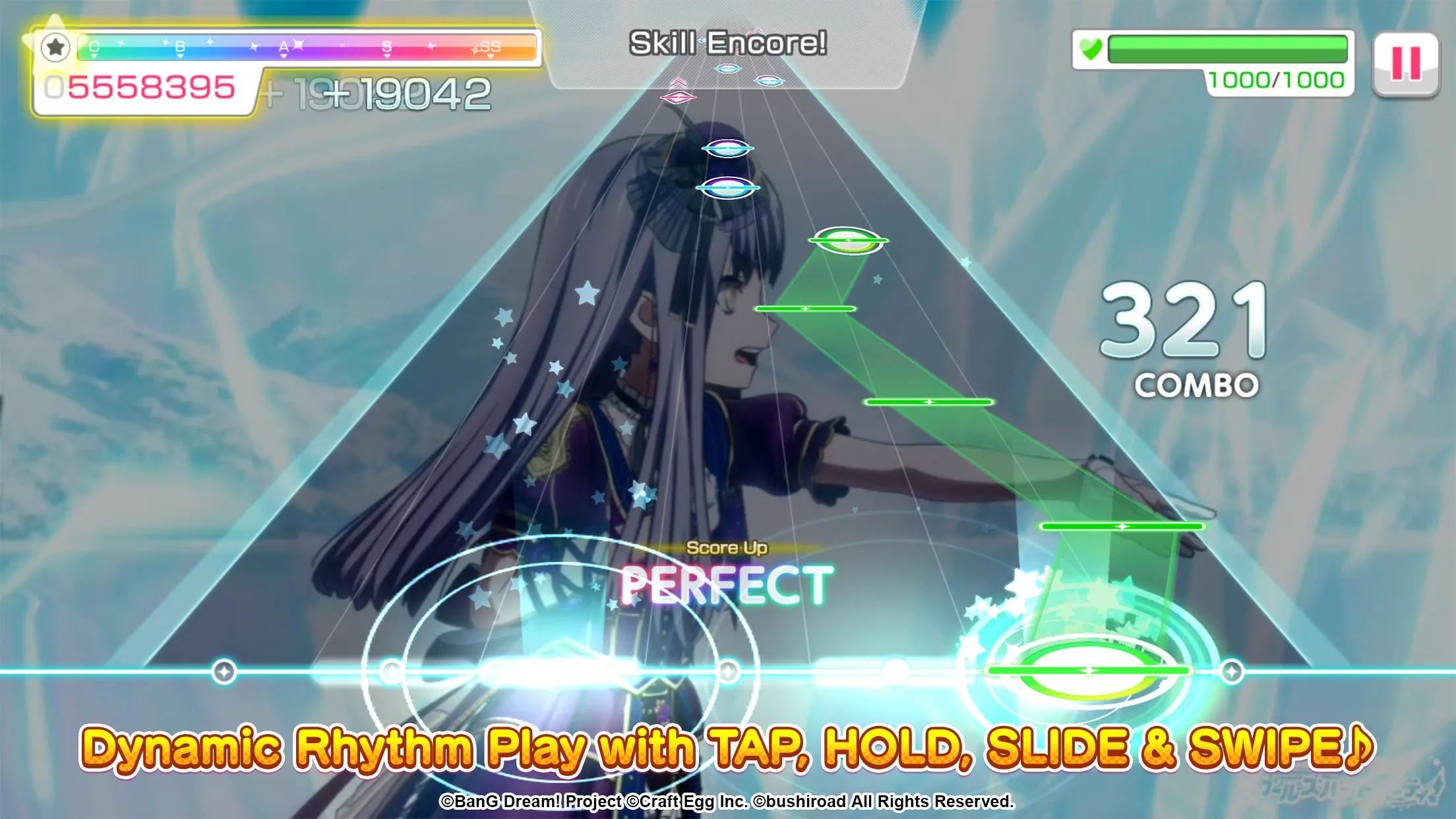BanG Dream! Girls Band Party! v8.4.1 APK Мод (Меню, Идеальный танец) Screenshot 4 BanG Dream! Girls Band Party! v8.4.1 APK Мод (Меню, Идеальный танец) Screenshot 4