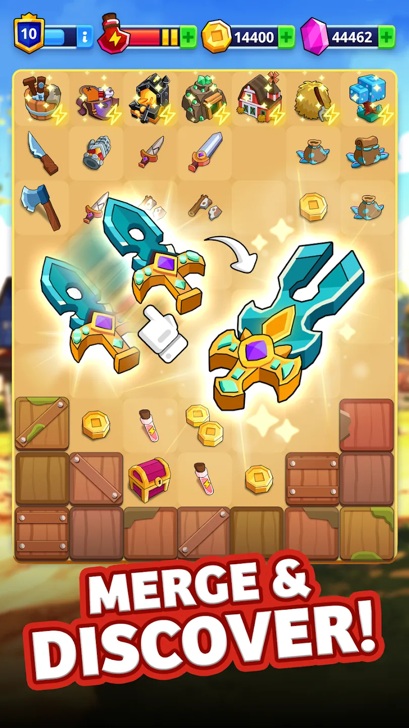 Medieval Merge v1.110.0 APK Мод (Много денег) Screenshot 4