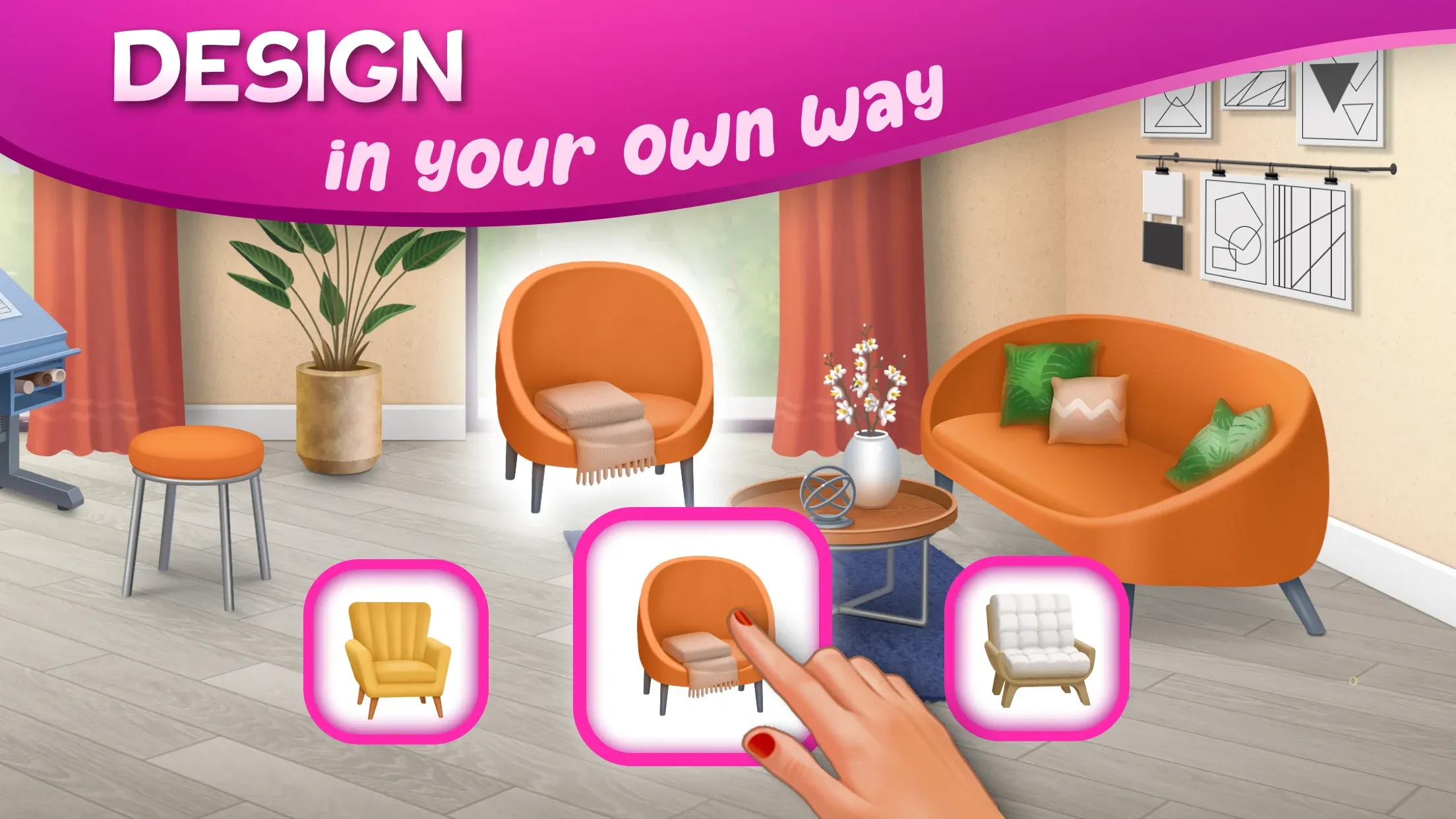 Дизайнвиль: Merge & Дизайн v1.216.4 APK Мод (Много денег) Screenshot 3 Дизайнвиль: Merge & Дизайн v1.216.4 APK Мод (Много денег) Screenshot 3