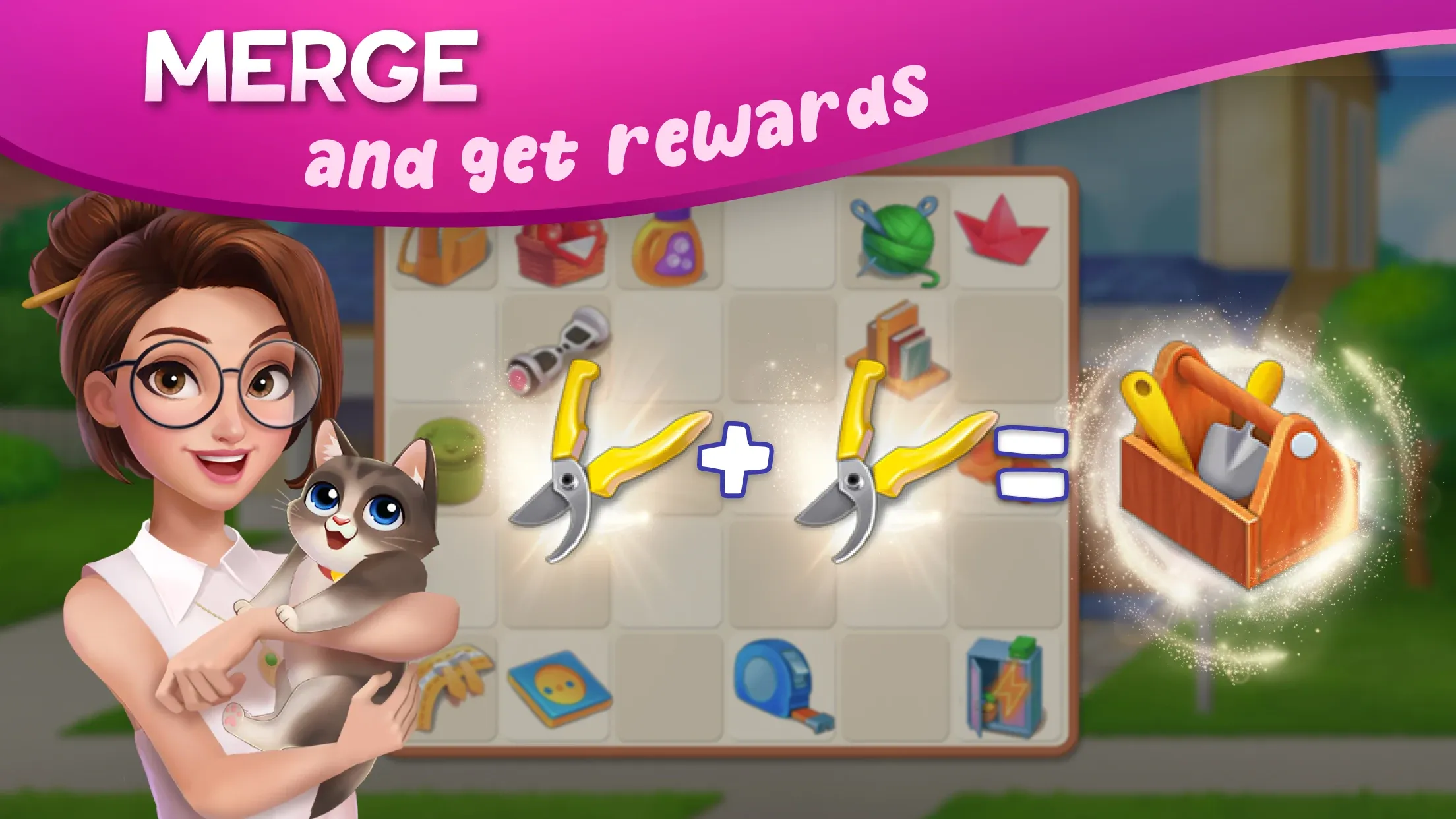 Дизайнвиль: Merge & Дизайн v1.216.4 APK Мод (Много денег) Screenshot 4 Дизайнвиль: Merge & Дизайн v1.216.4 APK Мод (Много денег) Screenshot 4