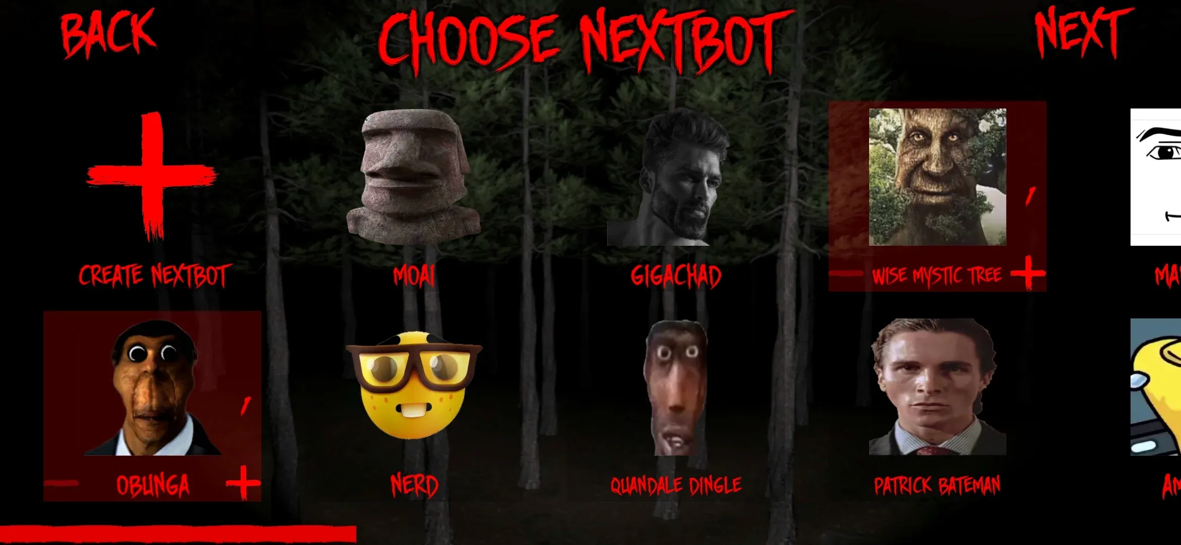 Nextbot chasing v1.36 APK Мод (Меню, Режим бога, Выносиливость) Screenshot 1 Nextbot chasing v1.36 APK Мод (Меню, Режим бога, Выносиливость) Screenshot 1