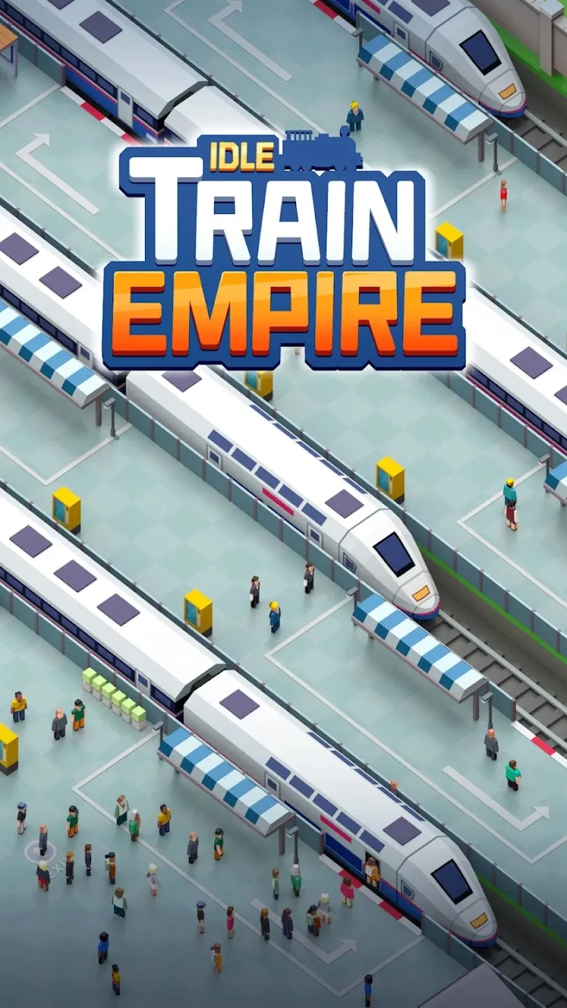 Idle Train Empire: магнат игры [мод: много денег] Screenshot 1