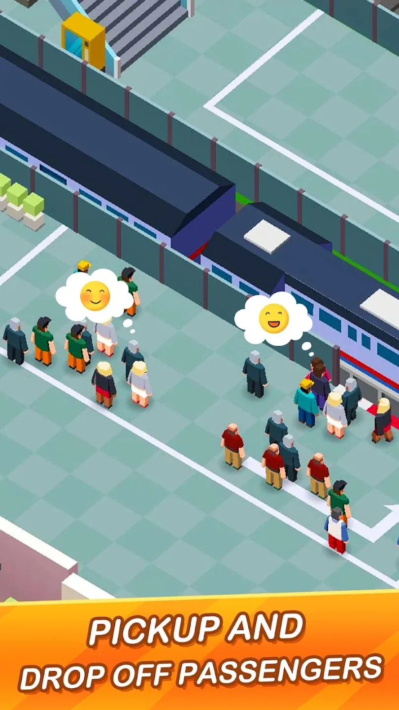 Idle Train Empire: магнат игры [мод: много денег] Screenshot 3