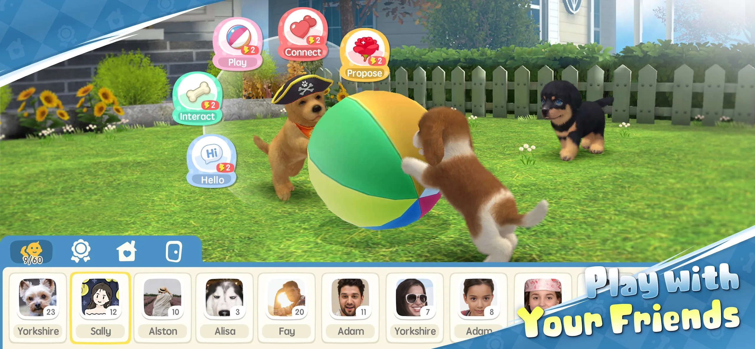 My Dog:Pet Game Simulator [мод: без рекламы] Screenshot 5