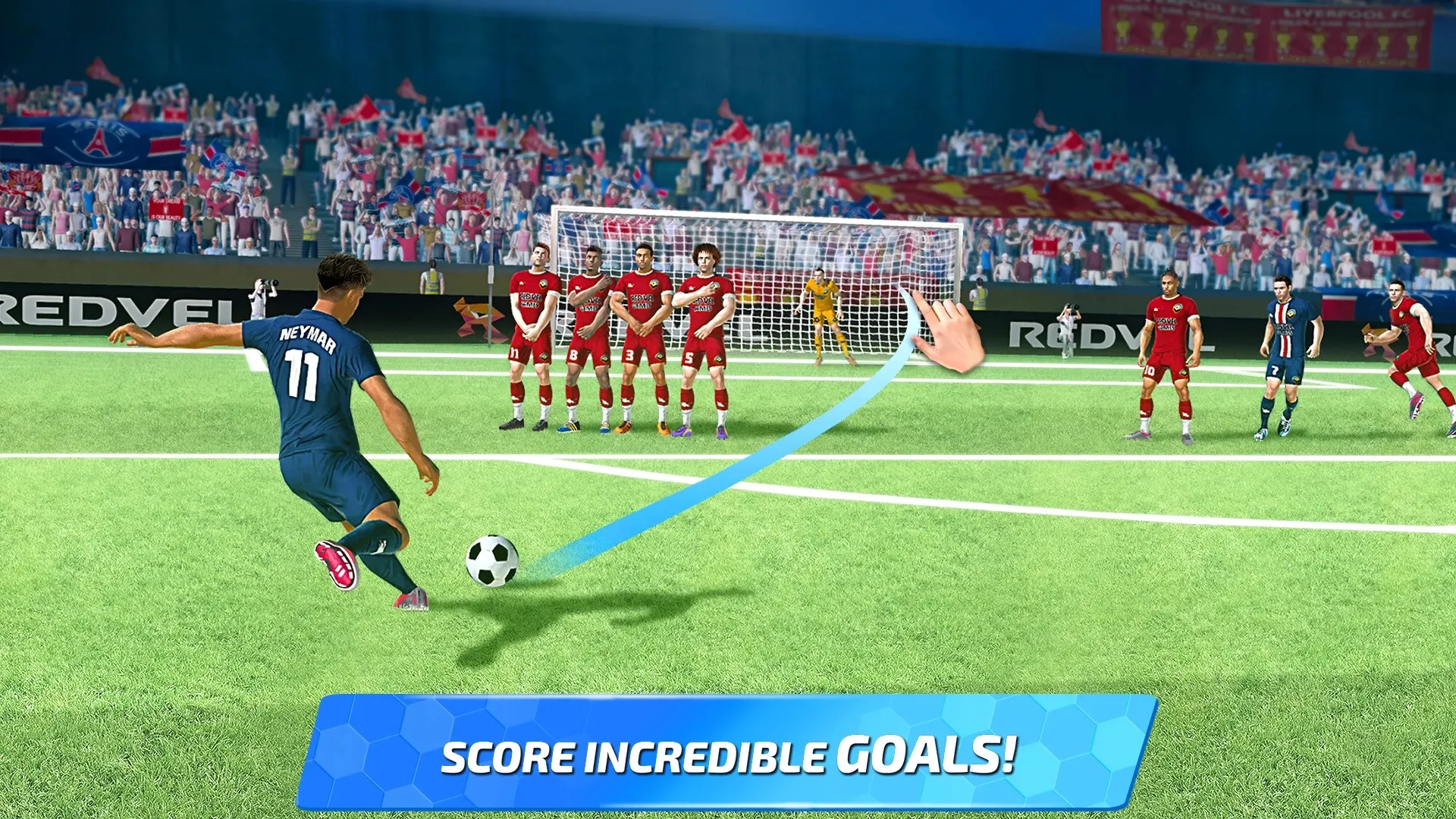 Soccer Star 23 Super Football [мод: бесплатные награды] Screenshot 1
