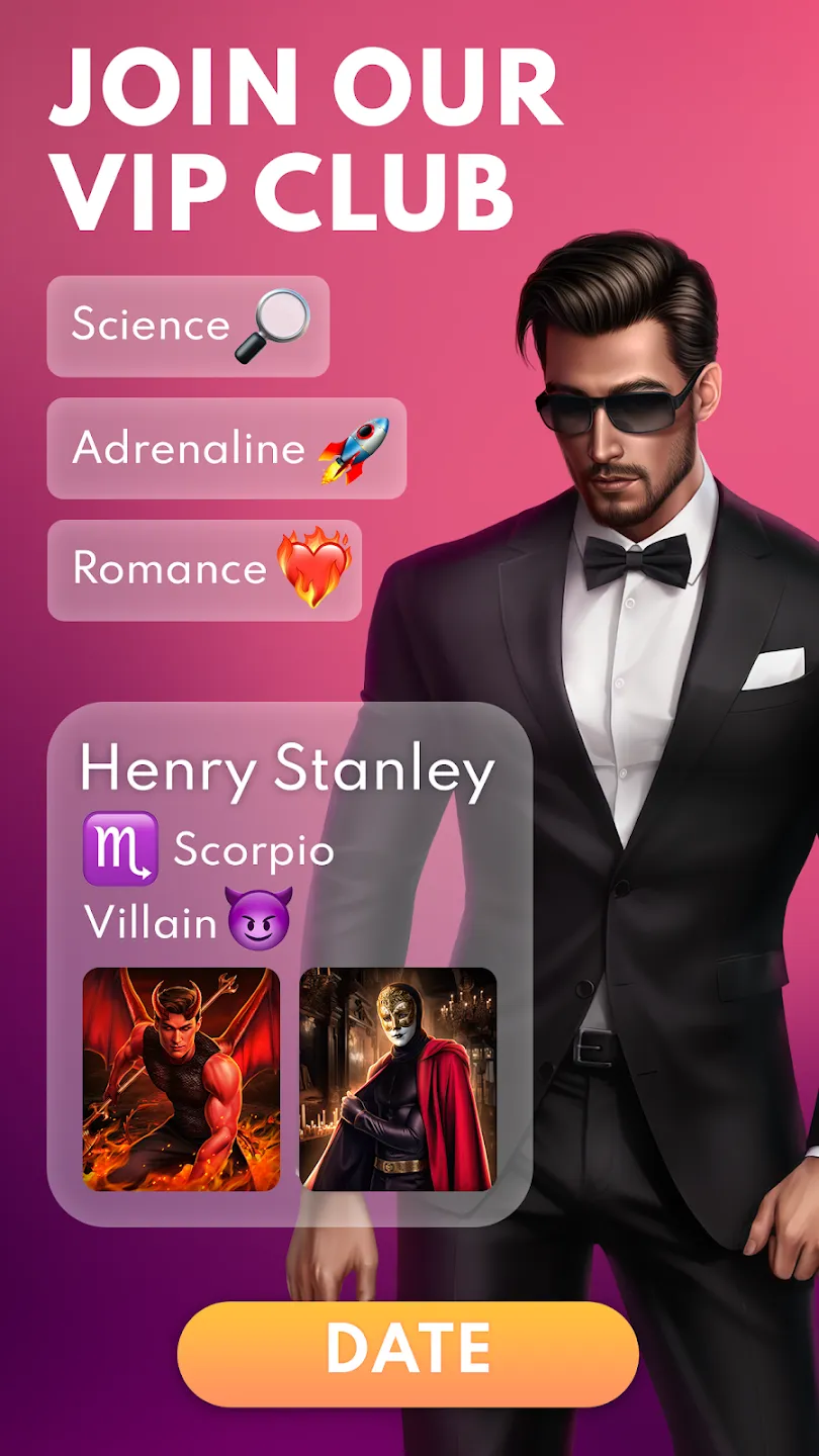 Love Sparks: Любовные Истории v2.48.0 APK Мод (Много бриллиантов) Screenshot 1