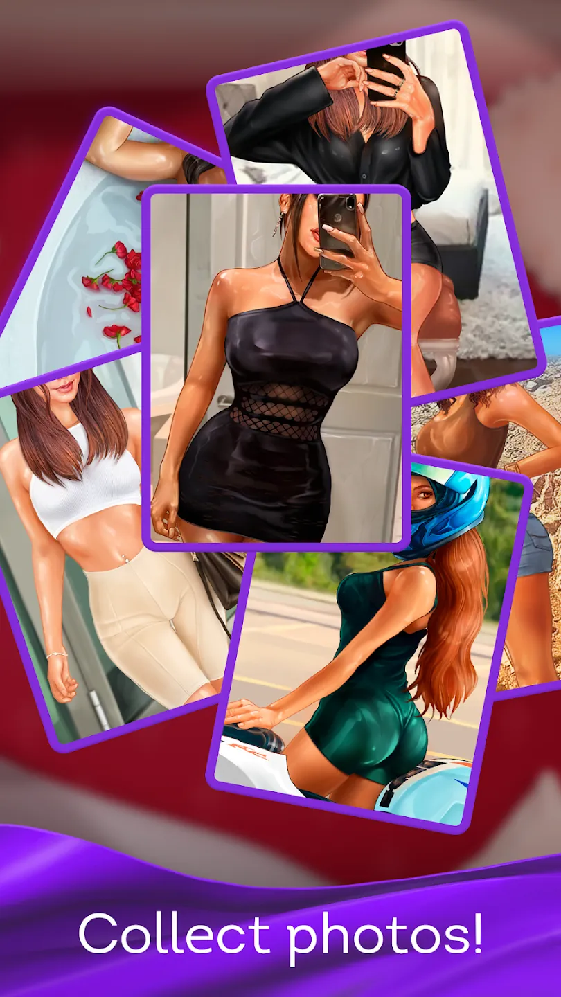 Girls & City: игра в бутылочку v1.5.1 APK Мод (Много денег) Screenshot 3