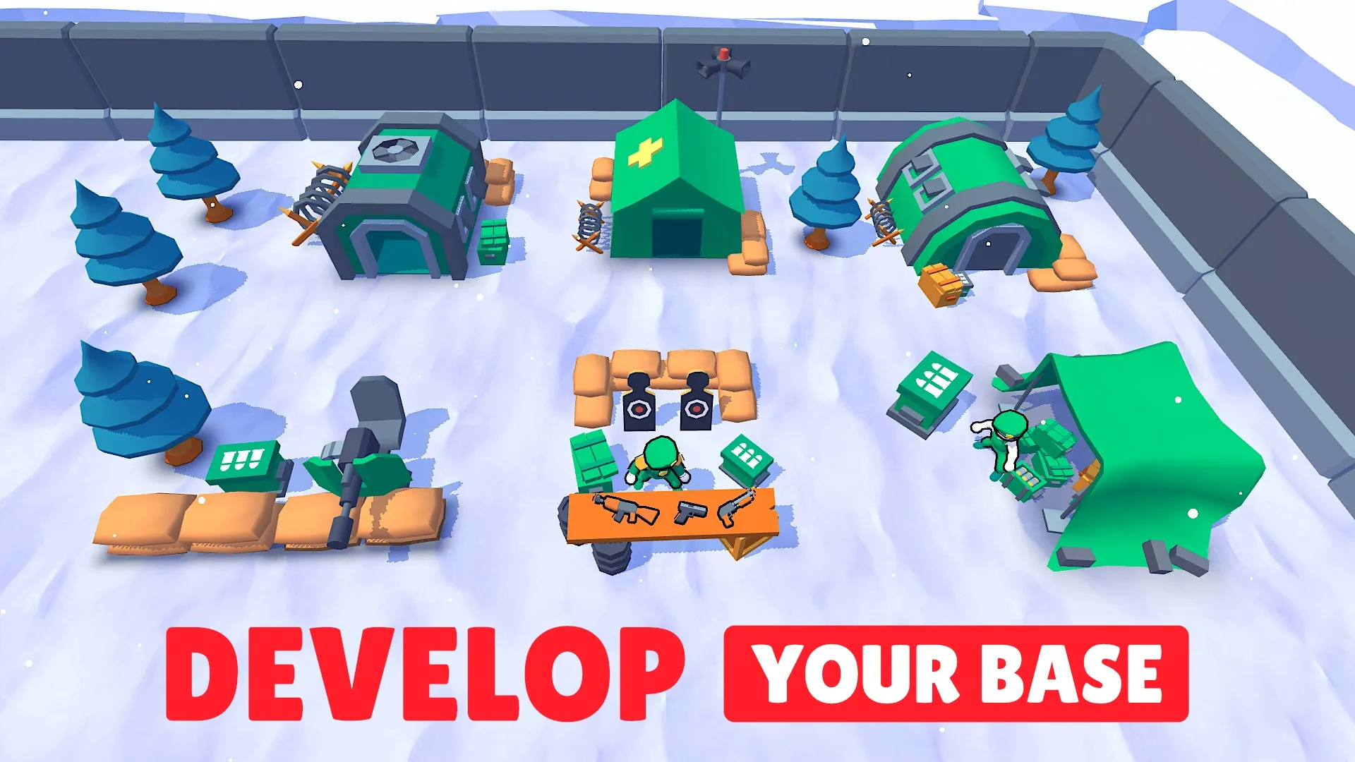 Soldier Wars RPG Fight Battle [мод: меню] Screenshot 1