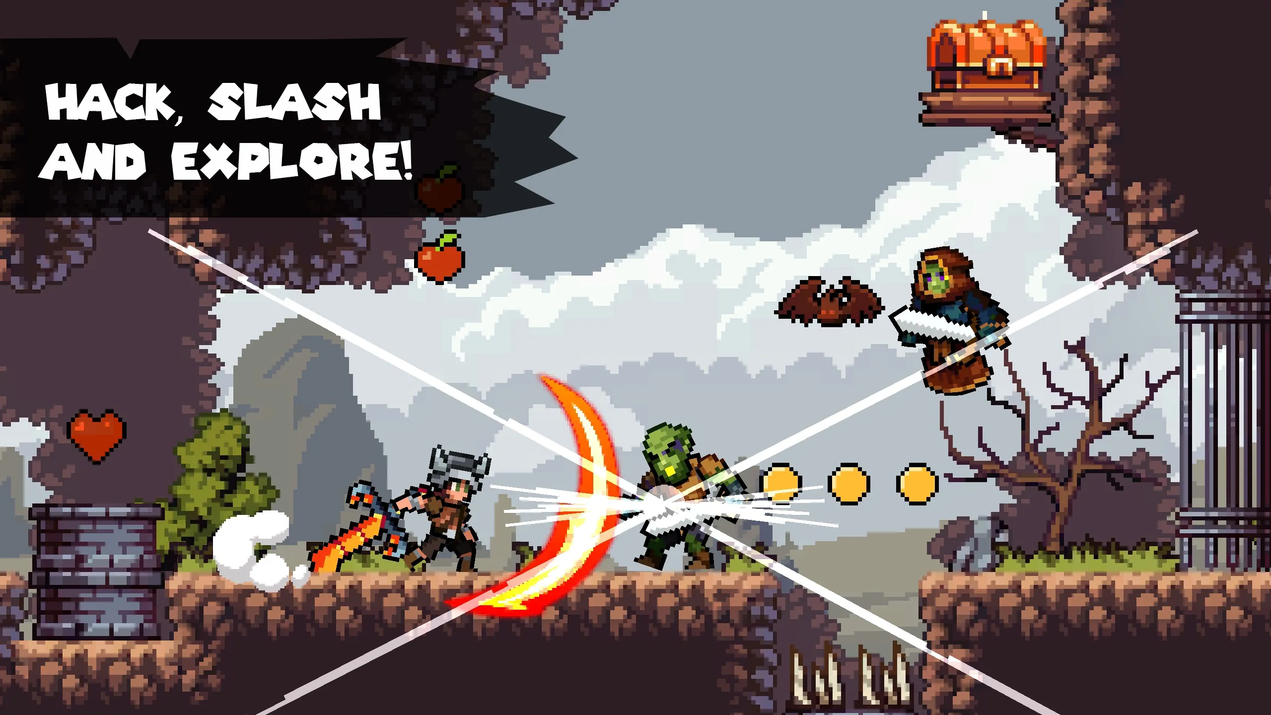 Apple Knight: Dungeons [мод: много денег] Screenshot 2