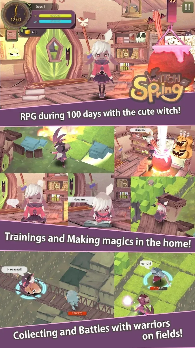 WitchSpring [мод: меню] Screenshot 1