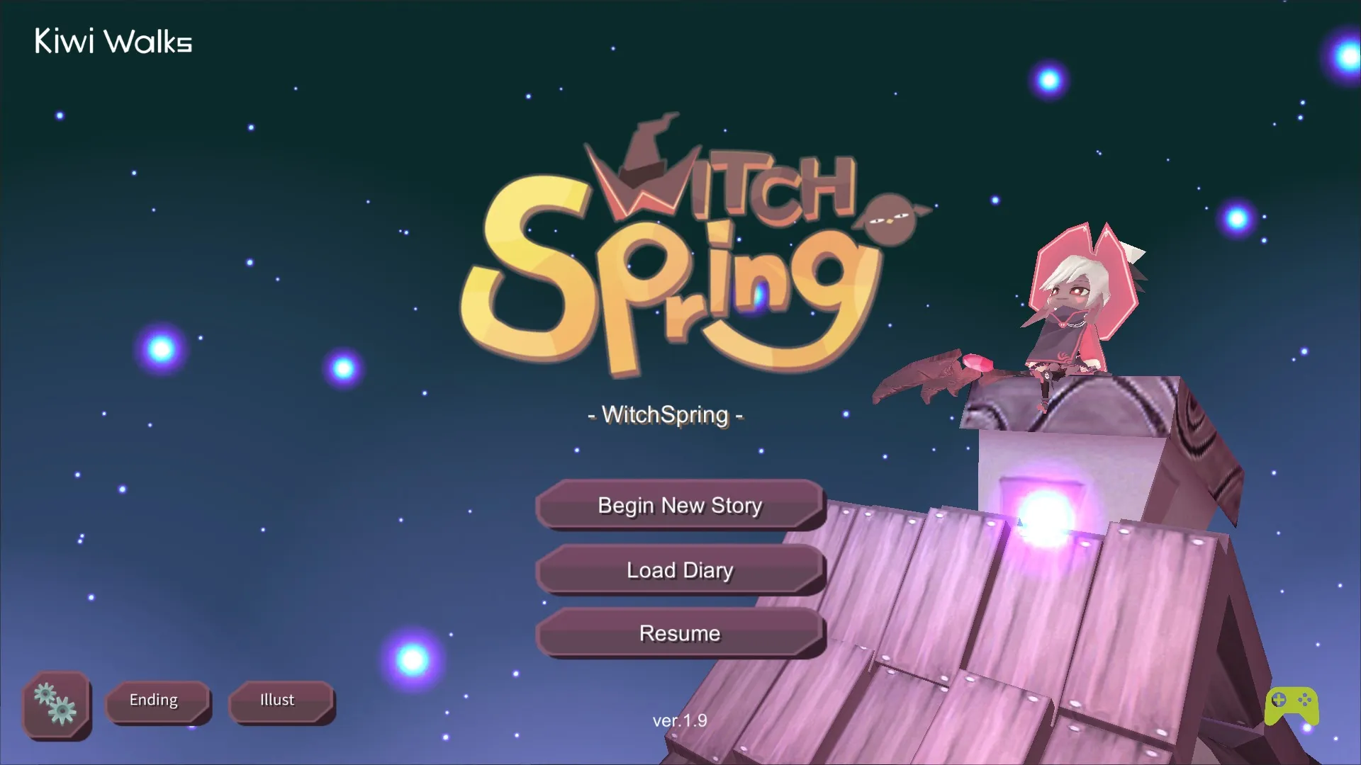 WitchSpring [мод: меню] Screenshot 5