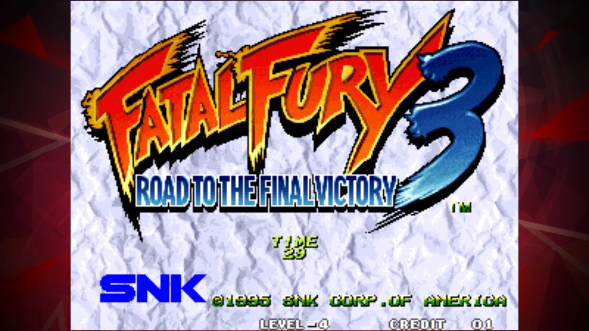 FATAL FURY 3 ACA NEOGEO [мод: полная версия] Screenshot 1
