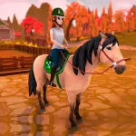 Скачать Horse Riding Tales: Дикий пони Мод (Всё открыто) на Андроид