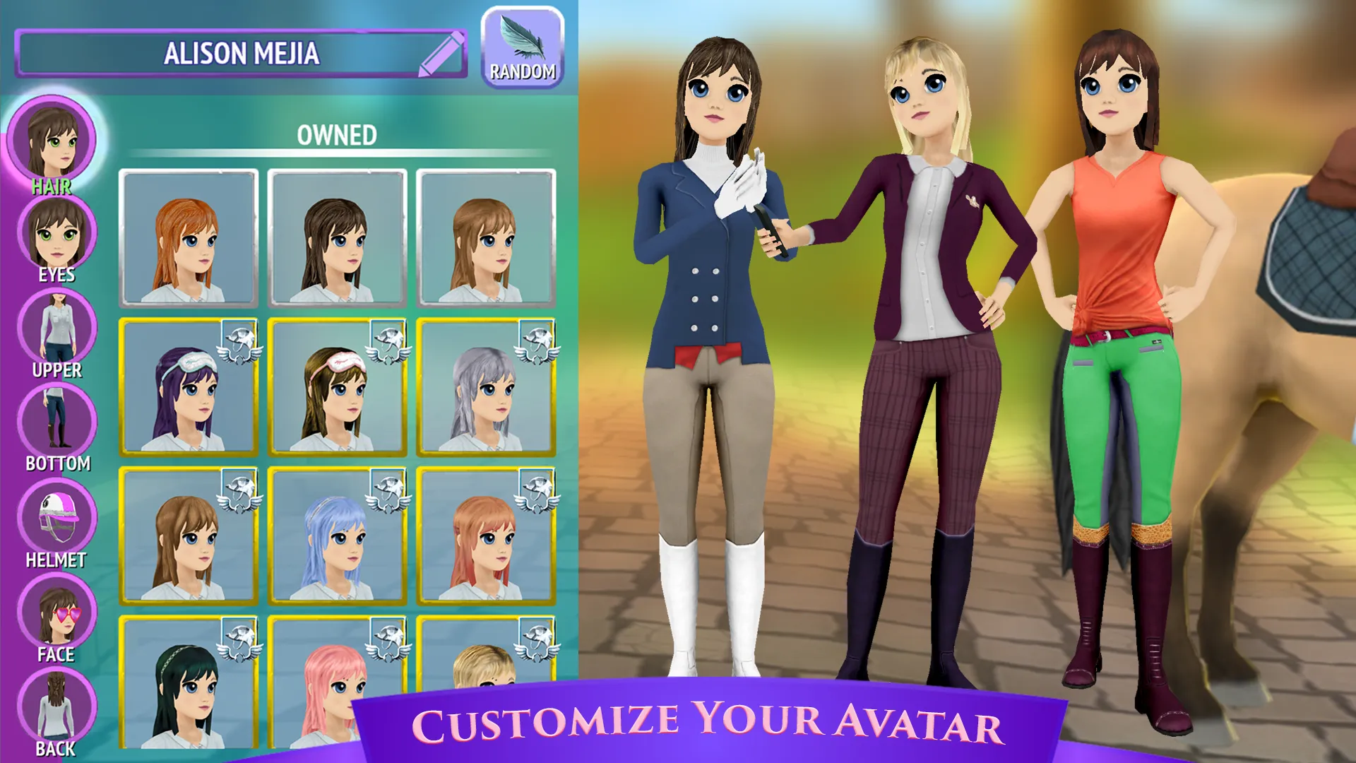 Horse Riding Tales: Дикий пони v1507 APK Мод (Всё открыто) Screenshot 4 Horse Riding Tales: Дикий пони v1507 APK Мод (Всё открыто) Screenshot 4