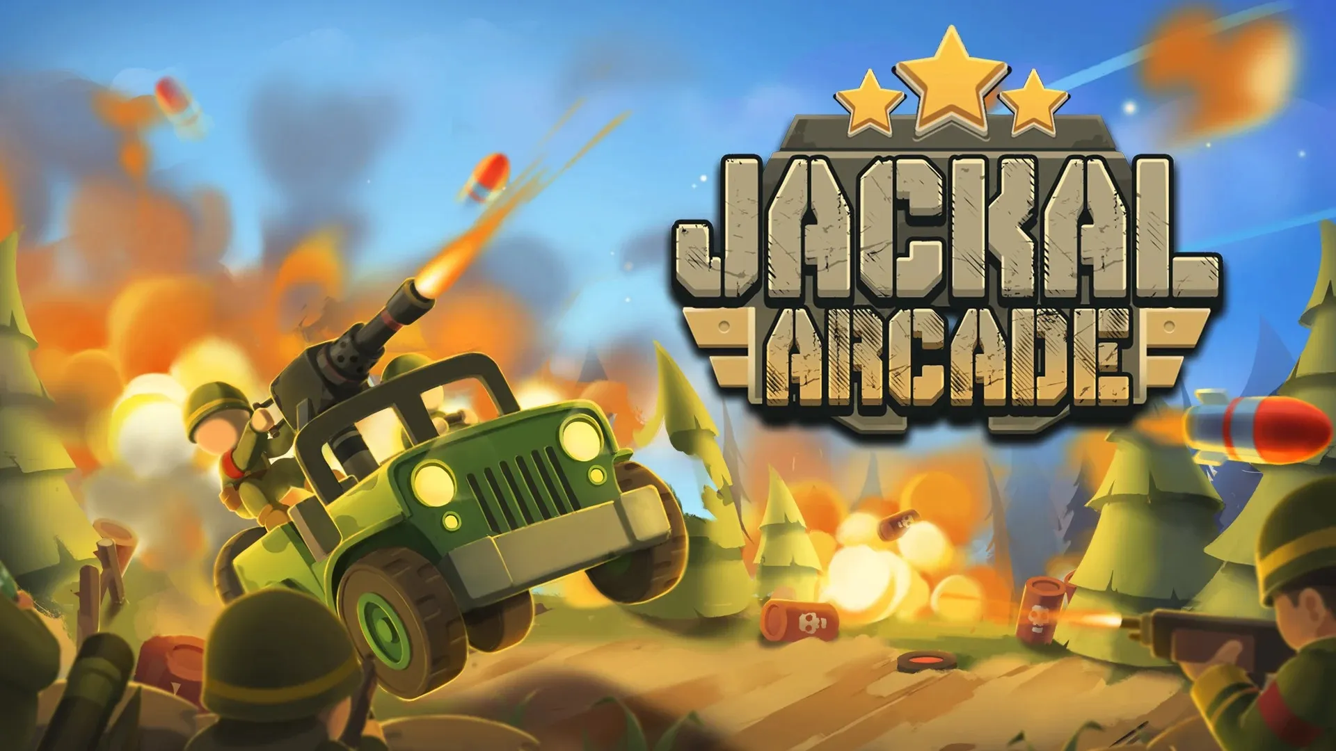 Jackal Retro - Run and Gun [мод: меню] Screenshot 1