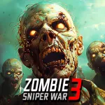 Скачать Zombie Sniper War 3 Мод (Много денег) на Андроид