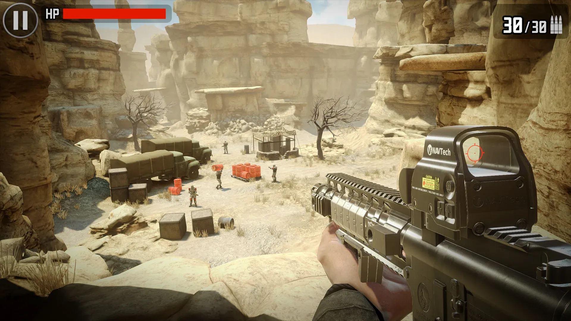 Zombie Sniper War 3 v1.98 APK Мод (Много денег) Screenshot 1