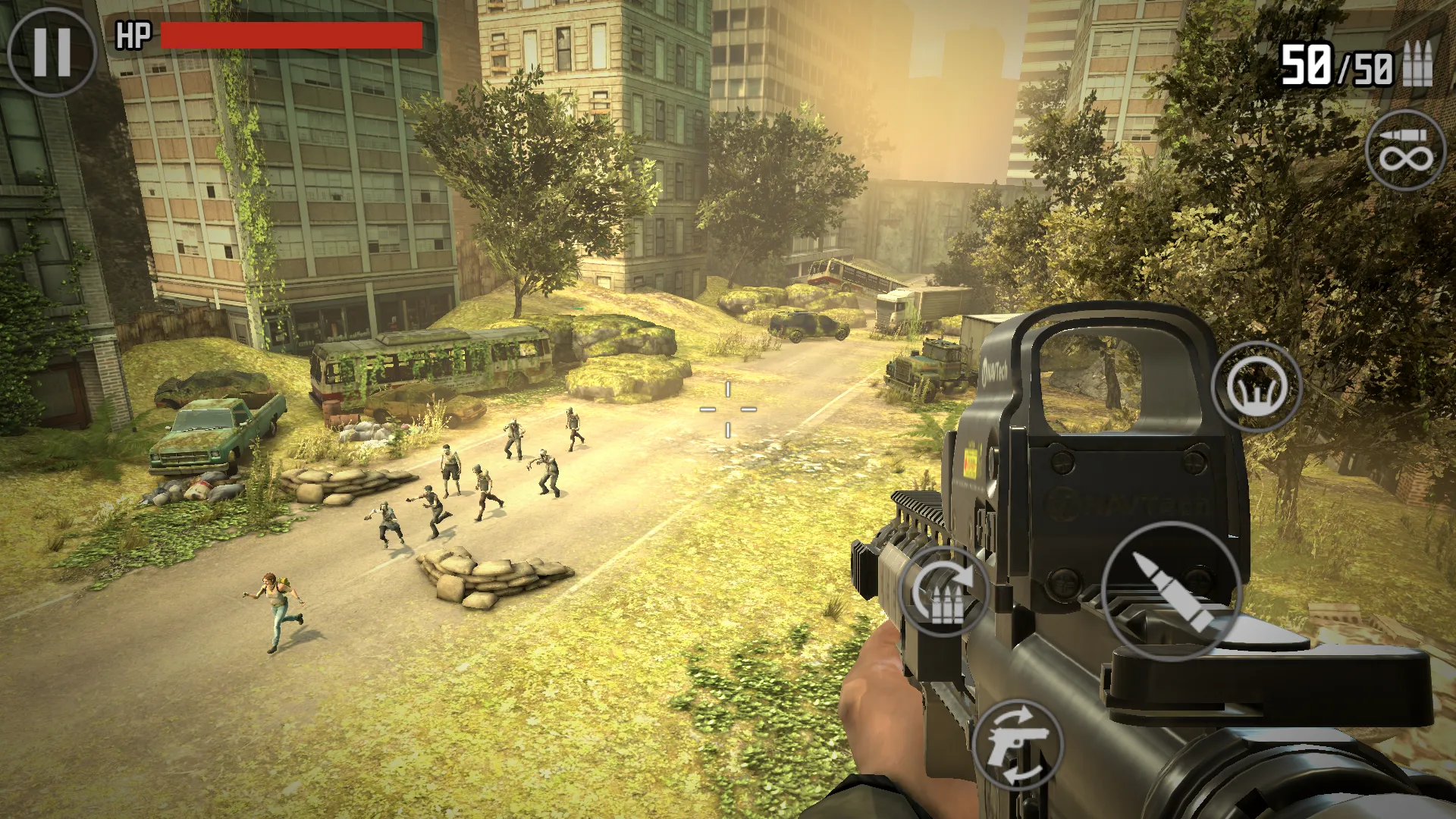 Zombie Sniper War 3 v1.98 APK Мод (Много денег) Screenshot 2
