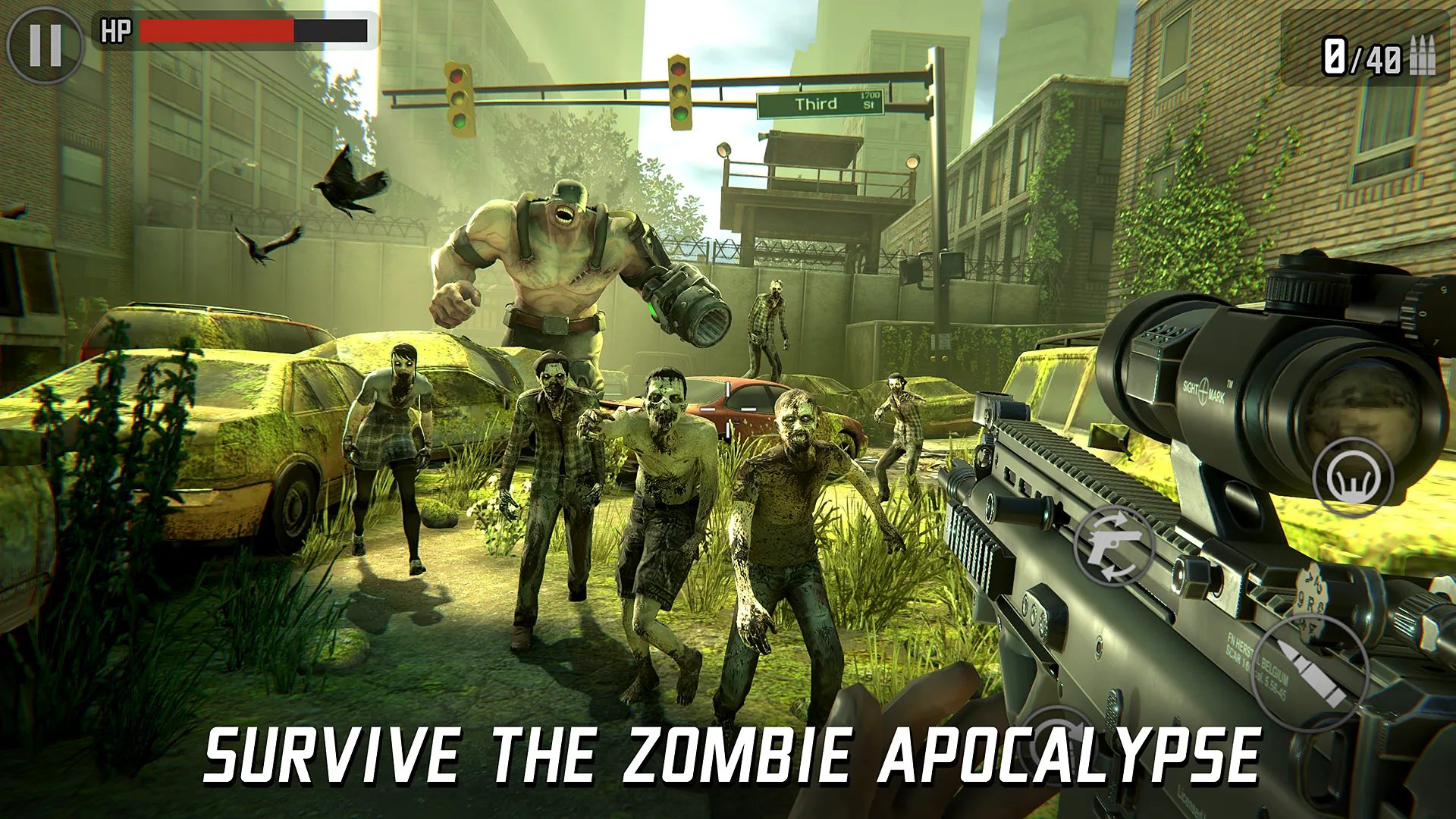 Zombie Sniper War 3 v1.98 APK Мод (Много денег) Screenshot 3