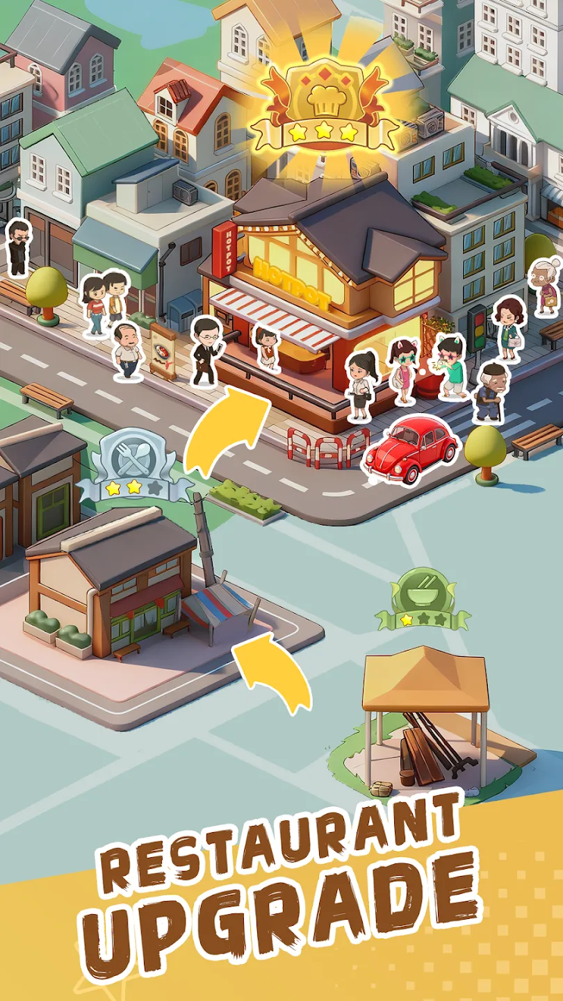 Счастливый Хот-пот v5.4.0 APK Мод (Меню, Много денег, Множитель очков x10) Screenshot 2