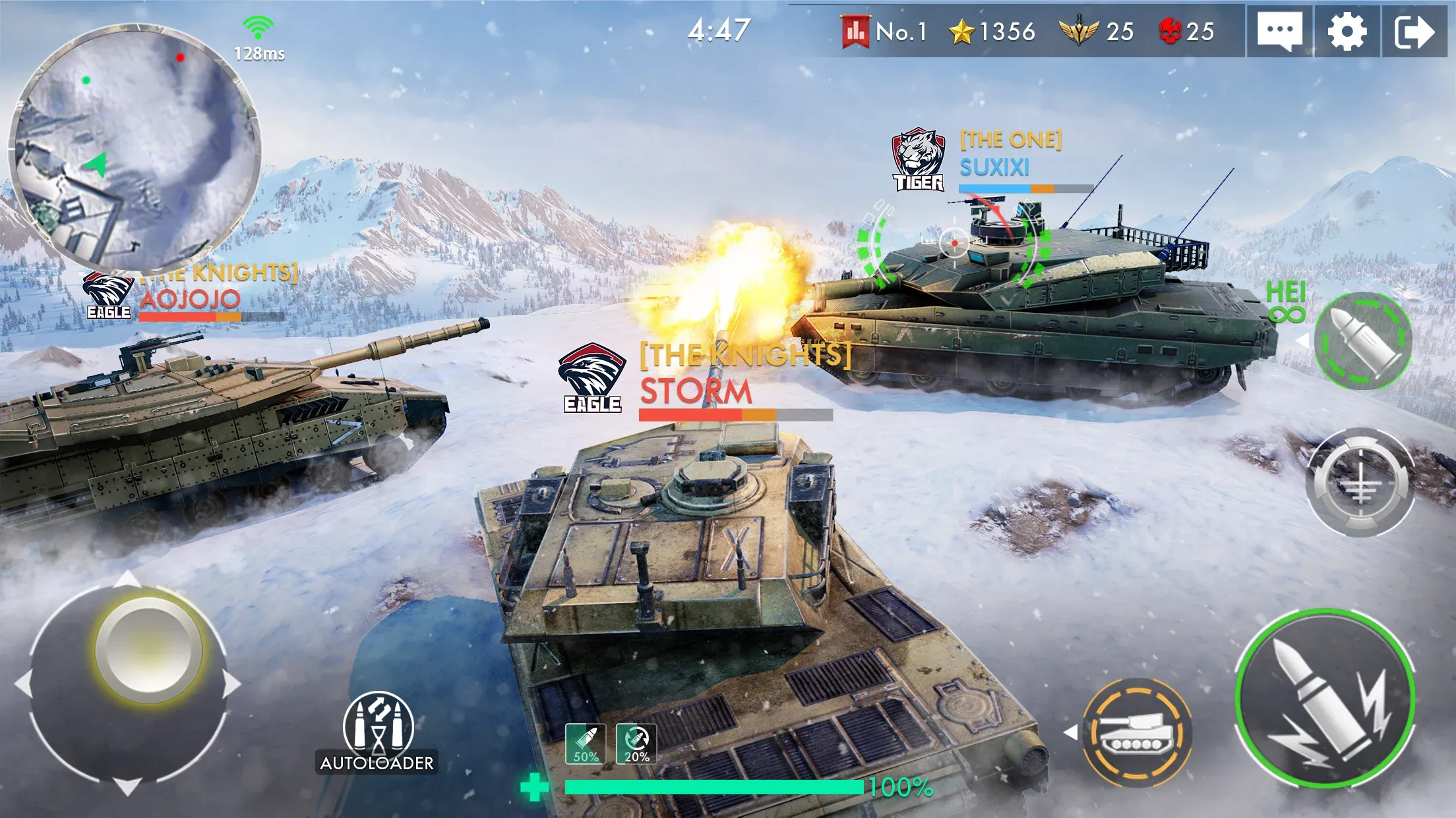 Tank Warfare: PvP Tanks Blitz v1.1.43 APK Мод (Враги на радаре) Screenshot 5