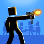 Скачать The Gunner 2: Guns and Zombies [мод: бесплатные покупки] на Андроид